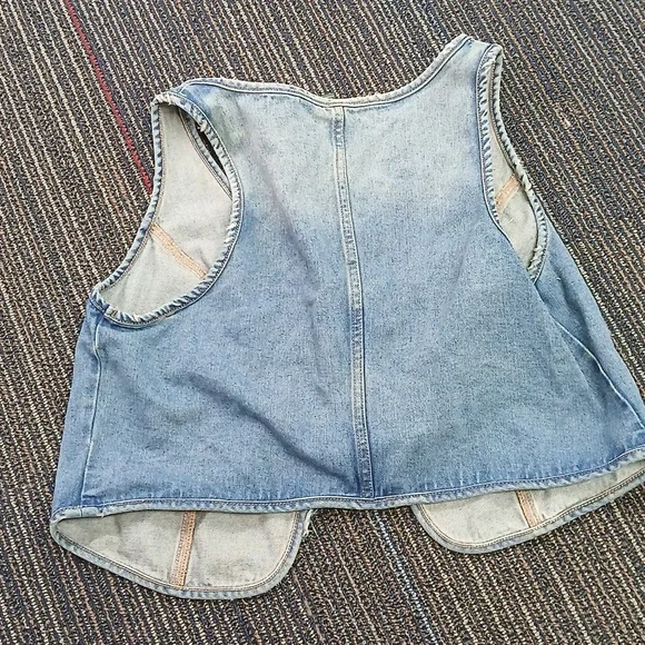 NWT Wild Fable | blue jeans vest XXL - Picture 6 of 6